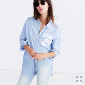 Madewell “Cha Cha Cha” Button Up Shirt